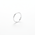 Bague minimaliste en argent sterling