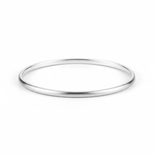 Bracelet jonc fin en argent sterling